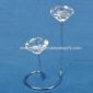 Crystal/Metal Holder Suitable for Two Candles small picture