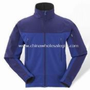 Mens Outdoor Jacket, Ideal for Hiking and Trekking Purposes with Softshell images
