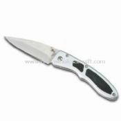 Pocket Knife with Rubber Handle, Suitable for Hiking, Camping, and Boating images