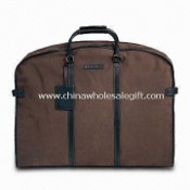 Brown Garment Bag, Made of Eco-friendly and Nonwoven Material images