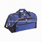 GYM/Duffle Bag with Zippered end Pocketsand Venting Holes images