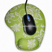 Wrist Rest Mouse Pad with Cloth Cover and Gel images
