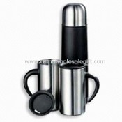 Vacuum Flask Set, Made of Stainless Steel, Various Capacities are Available images