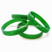 Silicone Wristbands/Rubber Bracelets Made of Silicone Material images