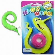 Magic Worm with 24-inch Invisible String to Control the Worm images