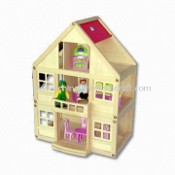 Toy Doll, Composed of Woody House, Girl Doll and Boby Doll images