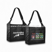 Eco-friendly Messenger Bag, Ideal for Promotional Purposes, Made of RPET Fabric images
