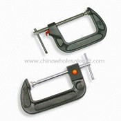 G-clamps with Push Button and Fast Adjustment, Available in Various Sizes images