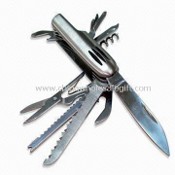 Multifunction Pocket Knife, with Phillips Screwdriver and Size in Closed Condition is 9cm images