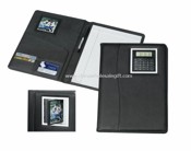 Leather Note Book With Calculator images