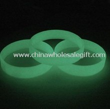 Glow in Dark Silicone Bracelet images