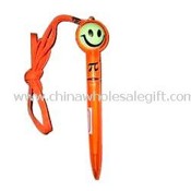 Smiling Face Hang Rope Pen images