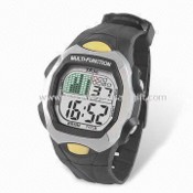 TPU Resin Strap LCD Multifunction Watch images