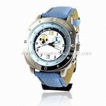 Moon Phase Watch with 10 ATM Water Resistance images
