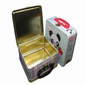 Lunch Box with Plastic Handle images
