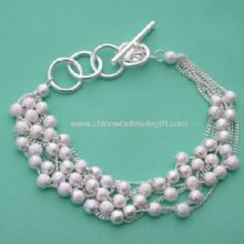 Sterling Silver Jewelry Beaded Bracelet images
