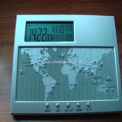 LCD Digital Clocks Shows World Time Zones images