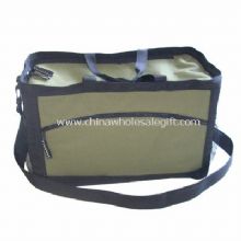 Ripstop and 600D shell fabric with stripes Cooler Bag images