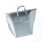 Silver Insulated Cooler Shopping Bag small picture