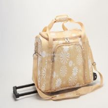 Printed 600D polyester Picnic Trolley Bag images