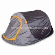 Camping Tent with 190T Polyester and Water-resistant PU images