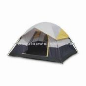 Dome Tent Made of Polyester 190T PU Fly images