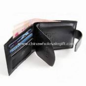 Mens Leather Wallet with Lots of Pockets images