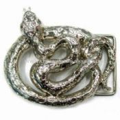 Metal Belt Buckle in Snake Design images
