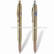 Solid Brass Construction Click Action Ballpoint Pens images