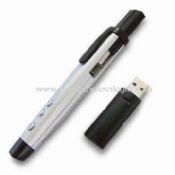USB Flash Drive with Built-in Receiver and Integrated Design RC Laser Pointer images