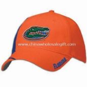 Brushed Twill Baseball Hat with Plastic Snap or Velcro Closure images