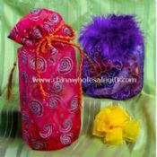 Beautiful velvet/ organza pouches used for cell phone/gift/comestic/jewelry packing images