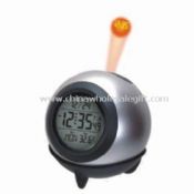 LCD alarm projection Clock with calendar images