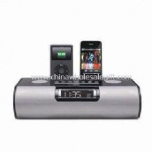 Dual Dock Alarm Clock Radio for iPod and iPhone images