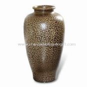 Handmade Porcelain Vases with Cracked Enamel images