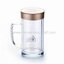 Double Wall Glass Mug with Handle images