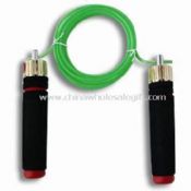 Weighted Jump Rope with Steel Handle and Foam Cover Outside images