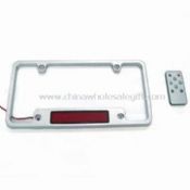 Car License Plate Frame with LED Display images