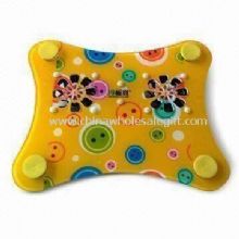 Colorido Laptop Cooling Pad con voltaje 5V y 1.800 rpm velocidad del ventilador images