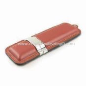 Fashionable Leather USB Flash Disk images