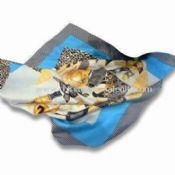 Pocket Square Scarf Made of Silk and Twill Material images