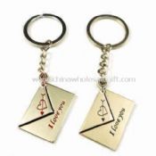 Metal Couple Keychains images