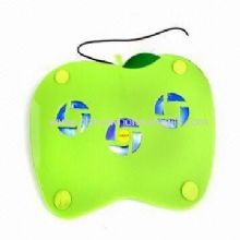 Green Acrylic Laptop Cooling Pad with USB Interface images