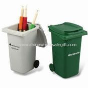 Garbage Can-shaped Pen Holders Made of Plastic images