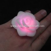 LED Flashing Rose Ring with Press Button Design images