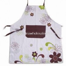 Printed Kitchen Apron with 100% Cotton Fabric images