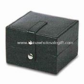 Black PU Leather Watch Box images
