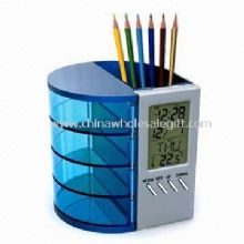 Pen Holder with Calendar and Temperature Function images