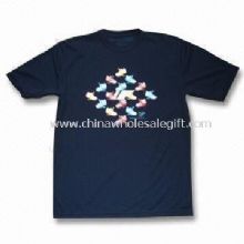 Mens T-shirt with Sports Performance Made of Quick Dry Fiber images