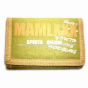 600D Nylon Mens Sports Trifold Ripper Wallet images